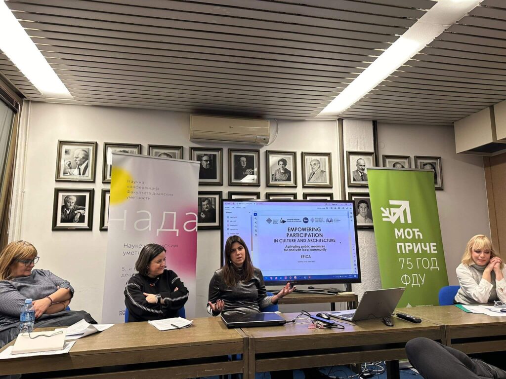 Photo: Predstavljanje EPICA projekta na konferenciji NADA