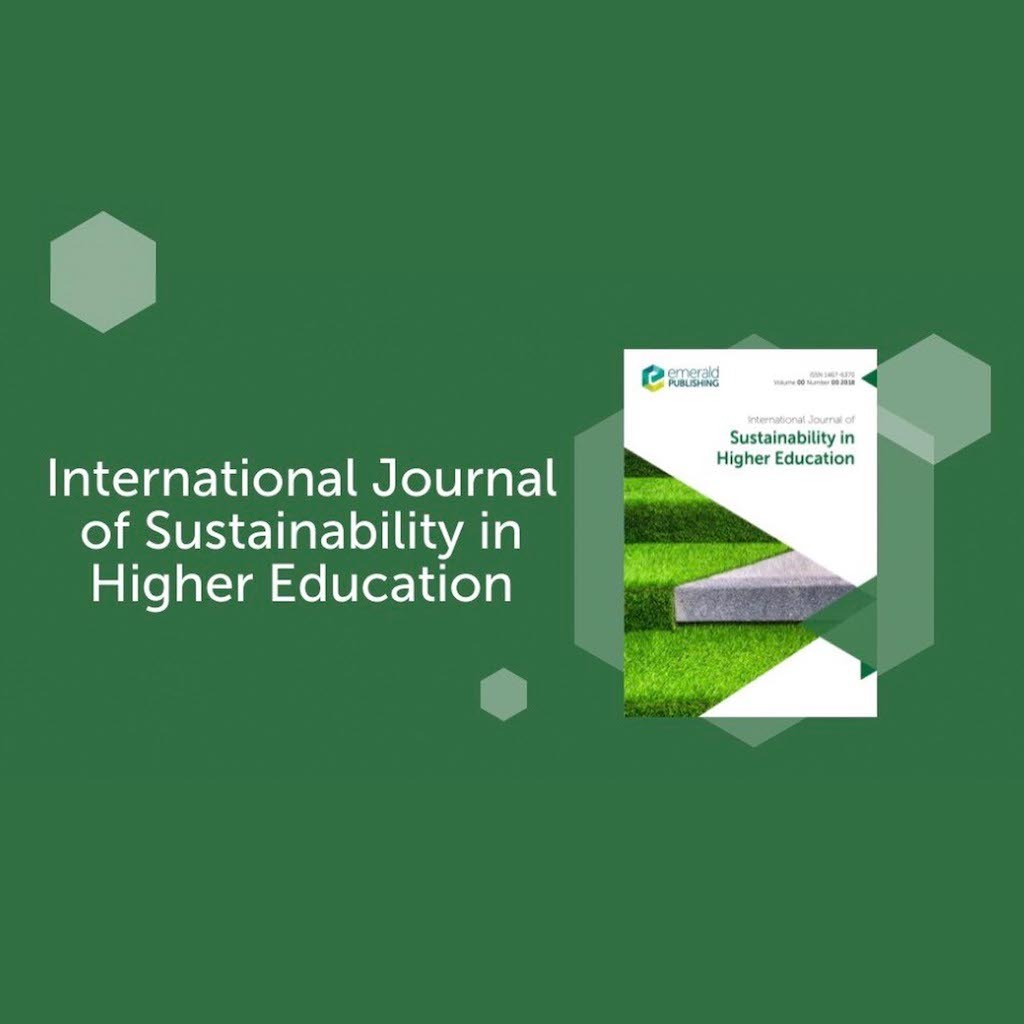 Naslovna strana: International Journal of Sustainability