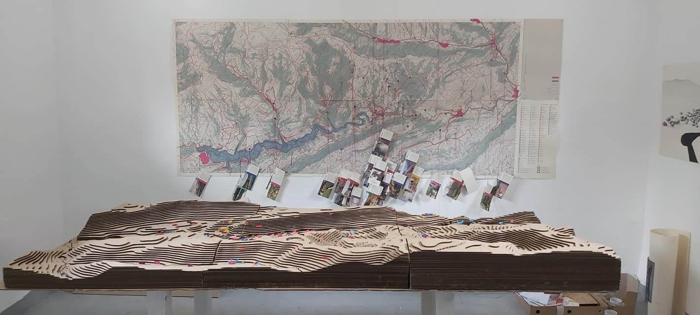 A photo of exhibit/installation Participtorne Prakse
